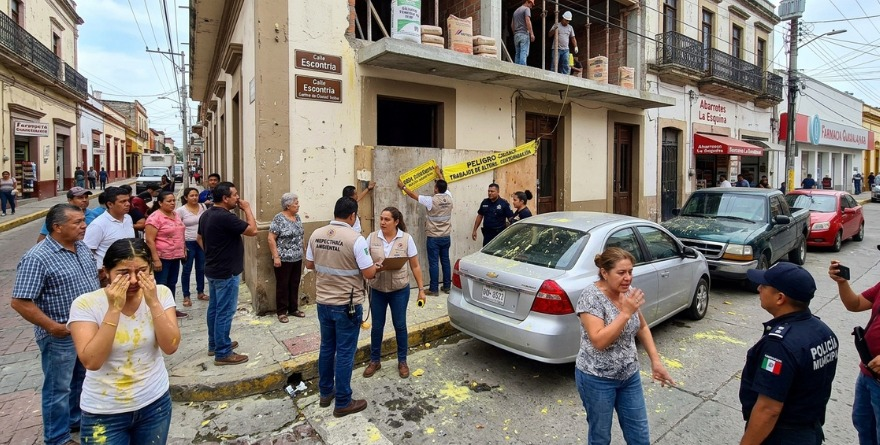 Sancionan contaminación en calle Escontría