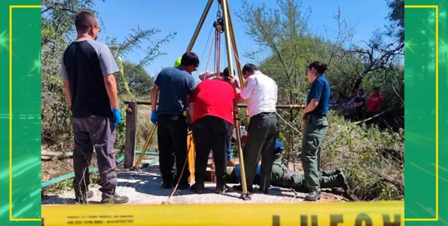 Tragedia en Cedral: Padre e hijo mueren al caer en un pozo
