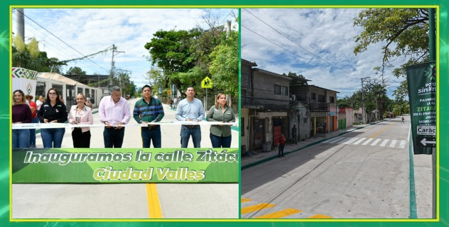 Obras viales transforman Ciudad Valles