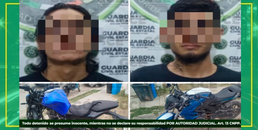 Atrapan a moto ratas 