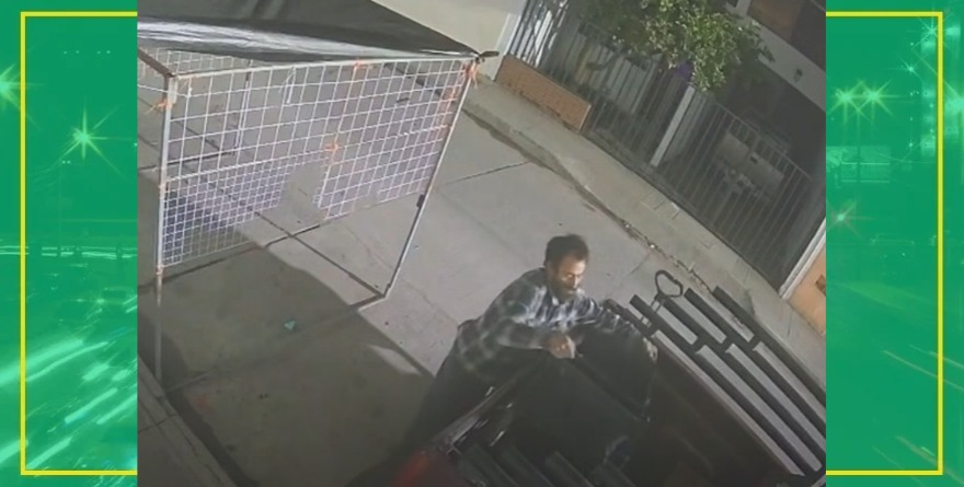 Rata nocturna roba a camioneta en zona centro