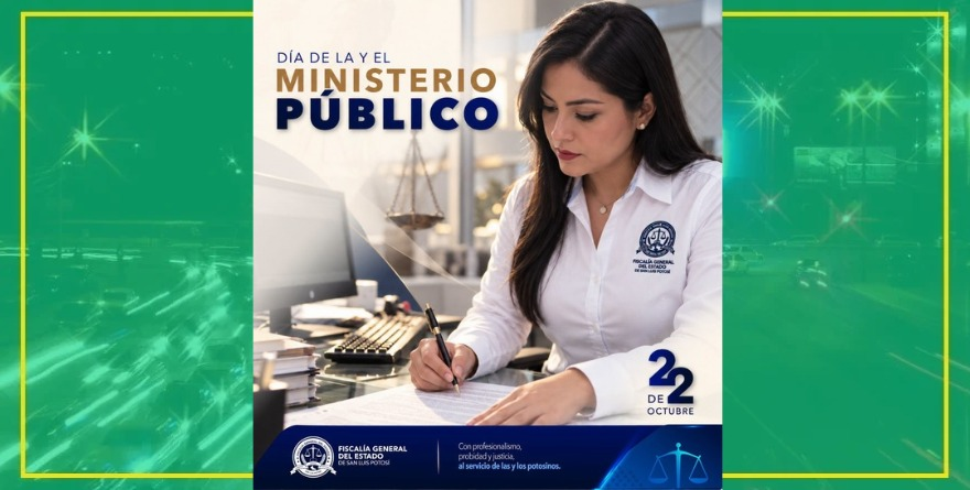 Conmemoran el día Nacional Del Ministerio Público en SLP