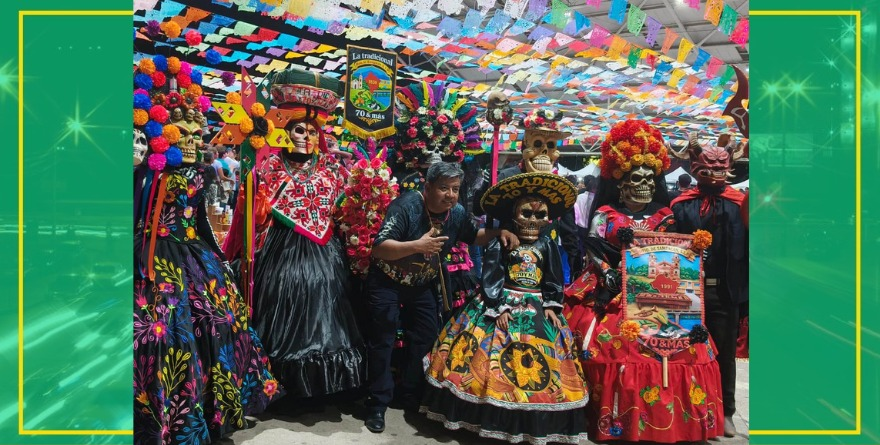 Xantolo: comparsa de Tampacán triunfa en Veracruz