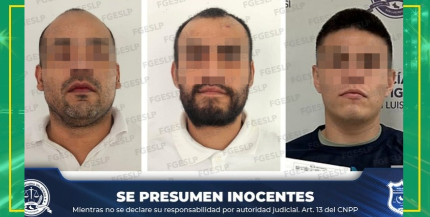 Acusan a reos de triple homicidio