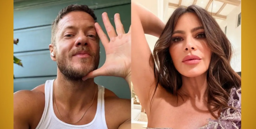 Captan a Sofía Vergara y Dan Reynolds juntos