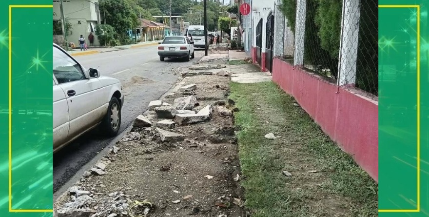 Obras dañan comercios
